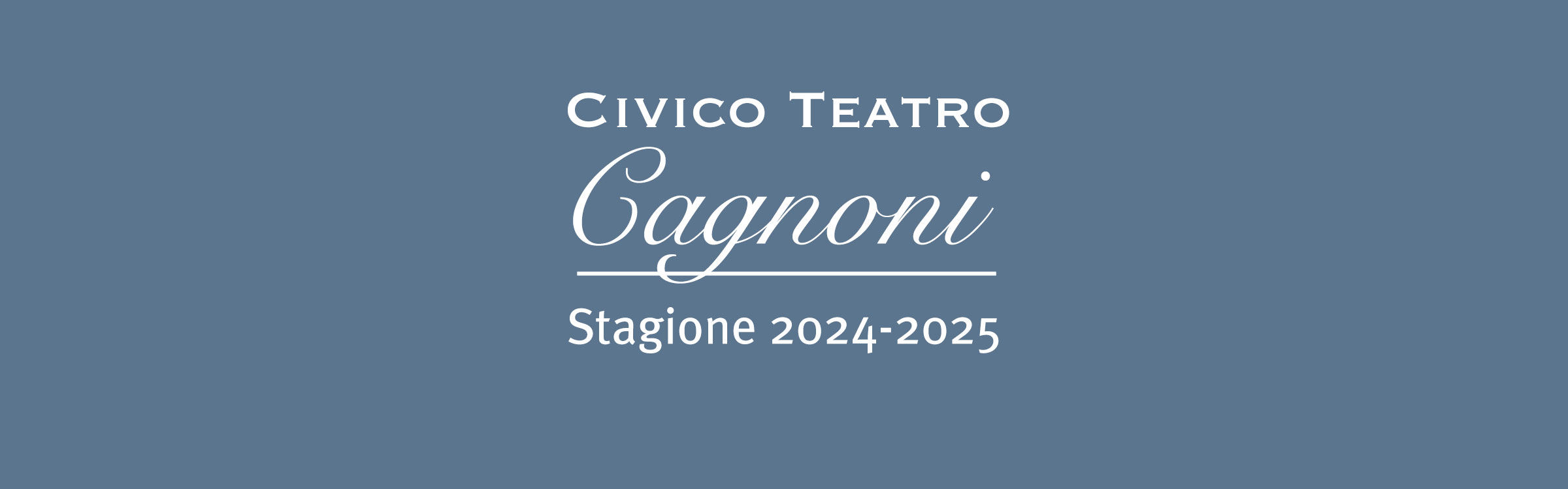 teatrocagnoni stagione 2024 25